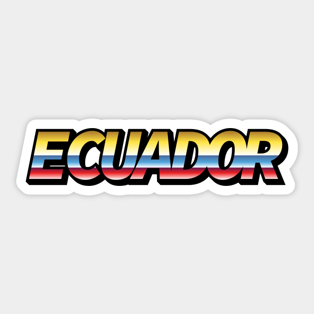 Ecuador Sticker by Sthickers